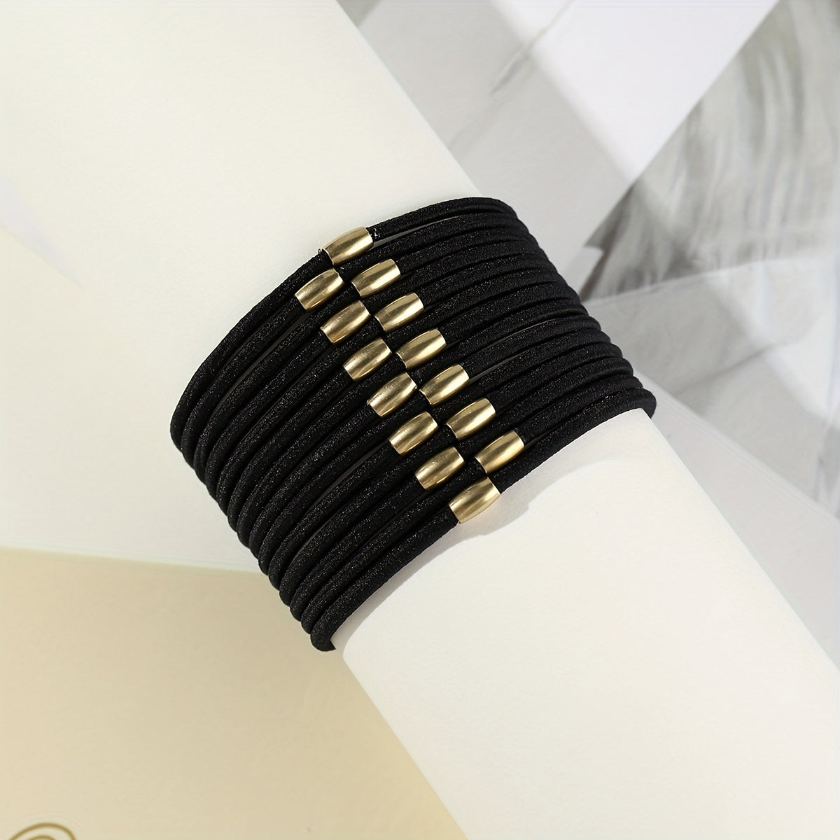50pcs Ladies Style Hair Tie High Elastic Hair Rope Hair Rubber Band