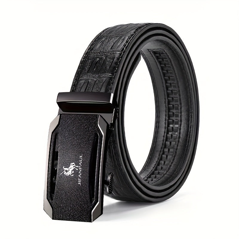 Men's Buckle Belt Business Decorative Belt for Party Holiday