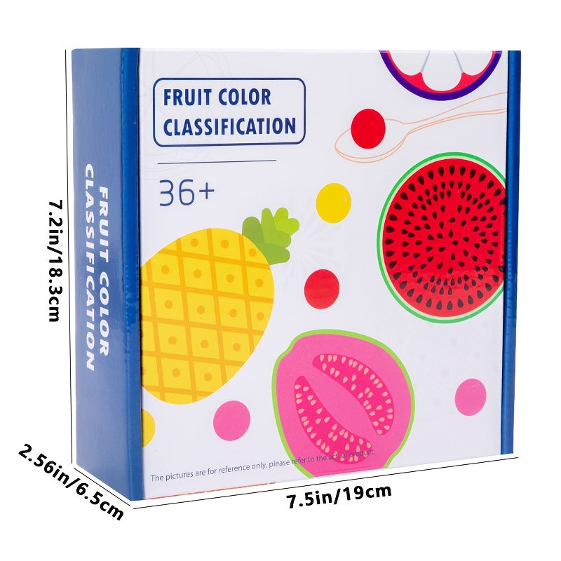 Fruit Themed Educational Toy Enhances Skills Perfect Math Learning Aid & Gift