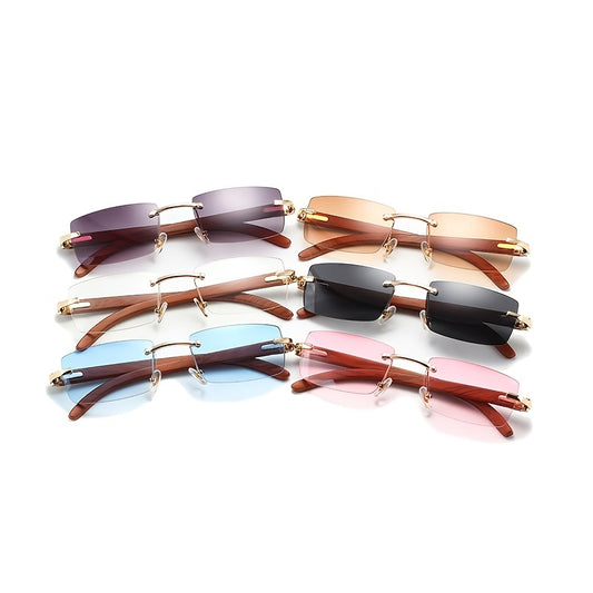Vintage Square Sunglasses for Women