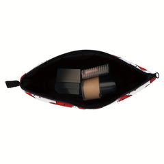 Cherry Printed Makeup Bag Waterproof Toiletry Storage Bag