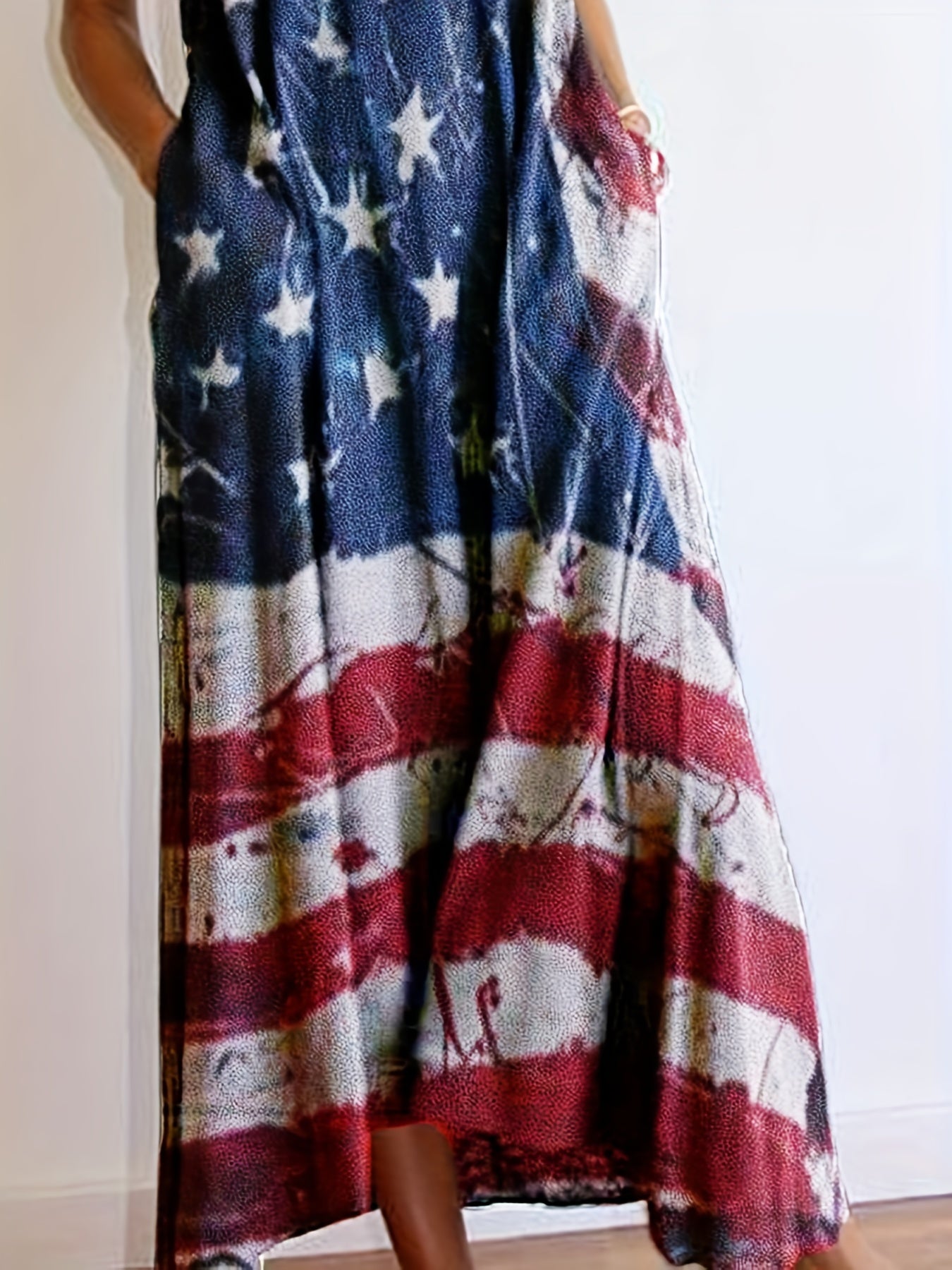  Independence Casual Dress Women's Plus