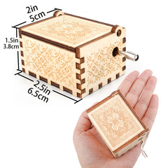 Musical Box Mom To Daughter Laser Engraved You Are My Sunshine For Birthday
