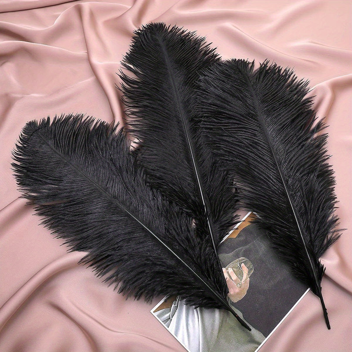 Ostrich Feather Hair Accessories for Party
