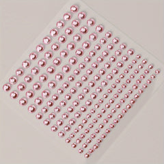 Y2K Pink Face Gems One Sheet Rhinestone Stickers