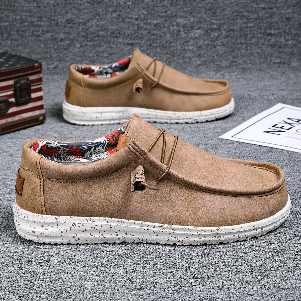 Men's Lightweight Slip On Loafer Shoes
