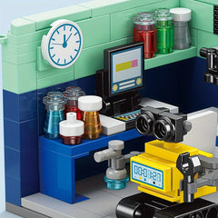 Scientist Room DIY Mini Building Block Toy
