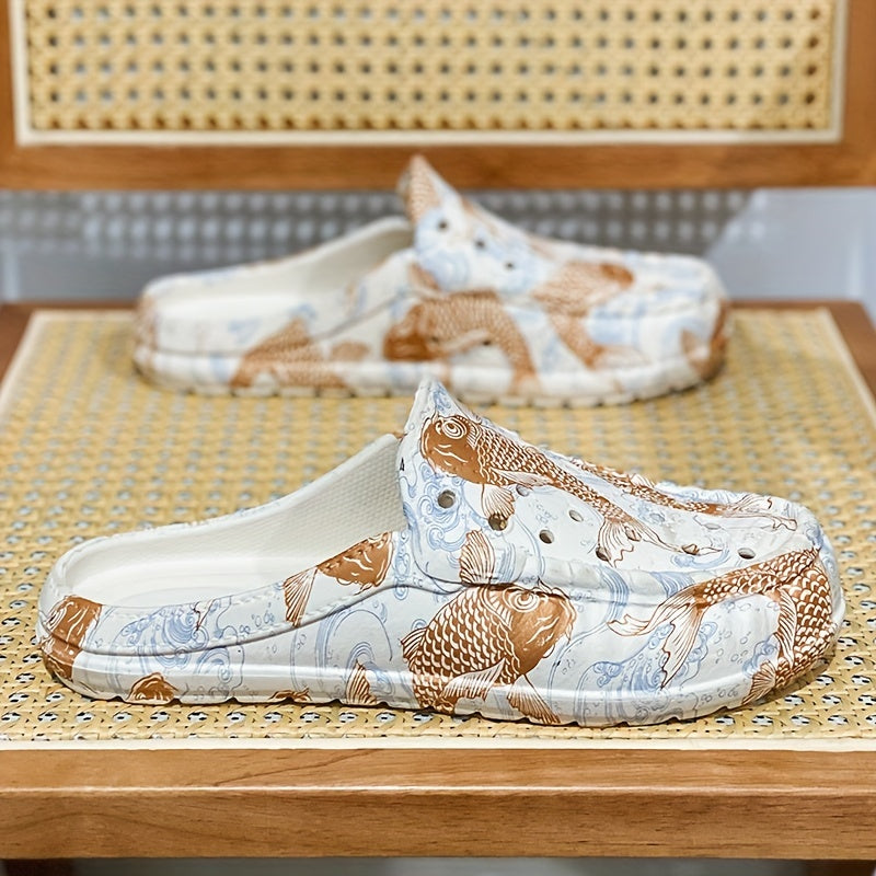 Men's Lightweight Slip On Closed Toe Slippers