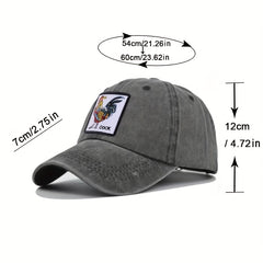Animal Embroidery Baseball Cap Men's Women's Hat