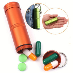 Outdoor Camping Mini Waterproof Bottle Aluminu...