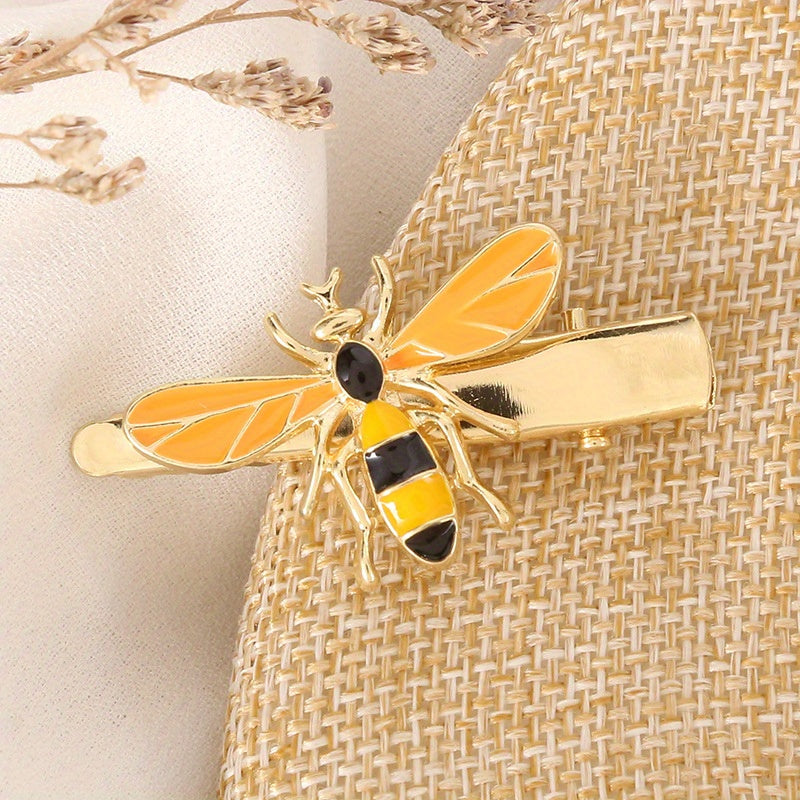 Bee Decoration Hair Clip Non-slip Side Clip Bangs Clip Hair Accessories