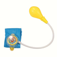 Fun Medical Role Play Set for Kids - Pink Sphygmomanometer Toy Stethoscope