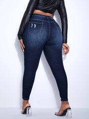  Ripped High Rise Skinny Jeans