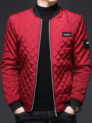 Men's Winter Thermal Jacket Baseball Collar Coat