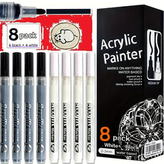 Acrylic Pen Water Based Ink Student Creative DIY Painting Graffiti Marker Pen