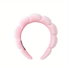 Velvet Sponge Hair Hoop Headband For Daily Use