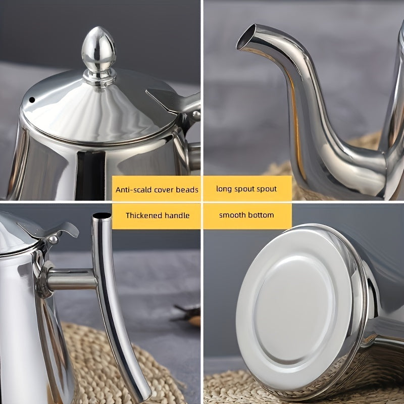 Stainless Steel Water Kettle TeaPot Thicker With Filter Hotel Tea Pot Coffee Pot