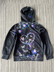 Butterfly Graphic Kids Hoodie Animal 3D Print 3-14Y