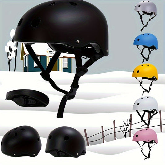 Roller Skating Helmet Lightweight Safety Adjustable Size Helmet