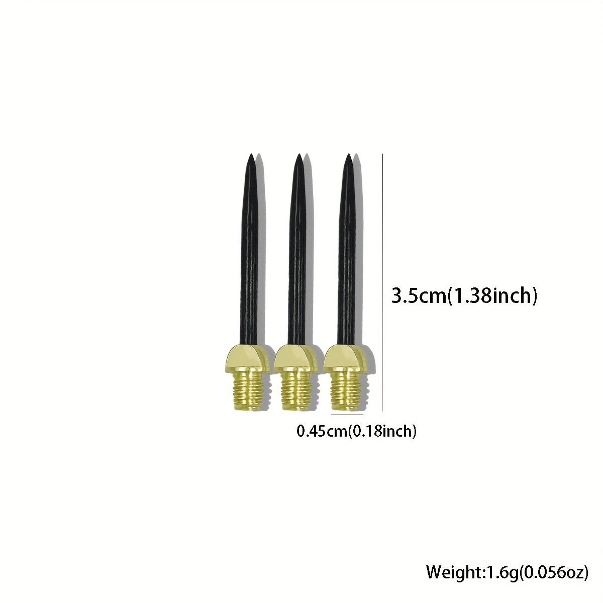 9PCS Steel Tip Converter Replacement Tips for Metal Needle Darts
