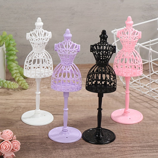Girls Mannequin Doll Display Holder Dress Clothes Gown Stand Rack Holder