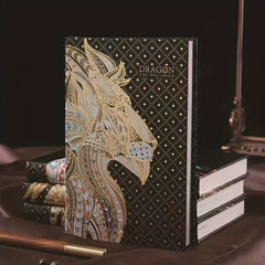 Retro Artistic Notebook Page Journal Diary Student Gift