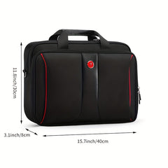 Lightweight Zip Laptop Bag Versatile Satchel Bag