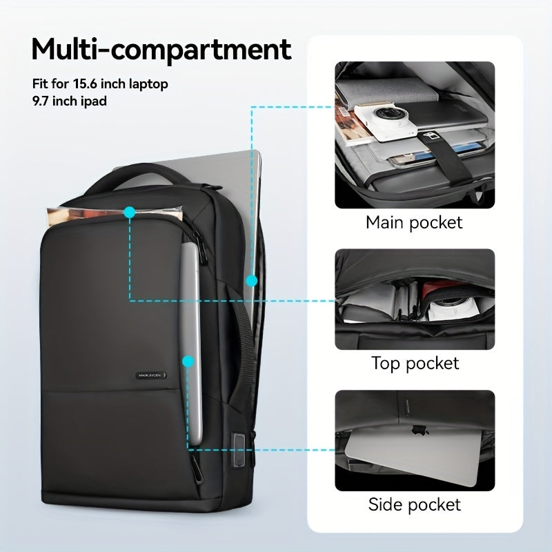 Men's 3-in-1 Business Travel Backpack Briefcase