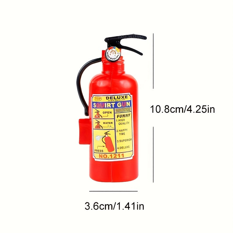 4pcs Mini Fire Extinguisher Water Toys