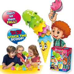 Balance Stacking Ice Cream Game Toy