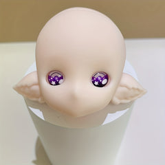 12pcs 14mm Doll Eyes DIY Doll Crafts Semi circular Plastic Eyes