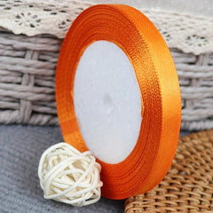 25 Yards 10mm Satin Ribbons Crafts Bow Gift Wrap Wedding Christmas Decor