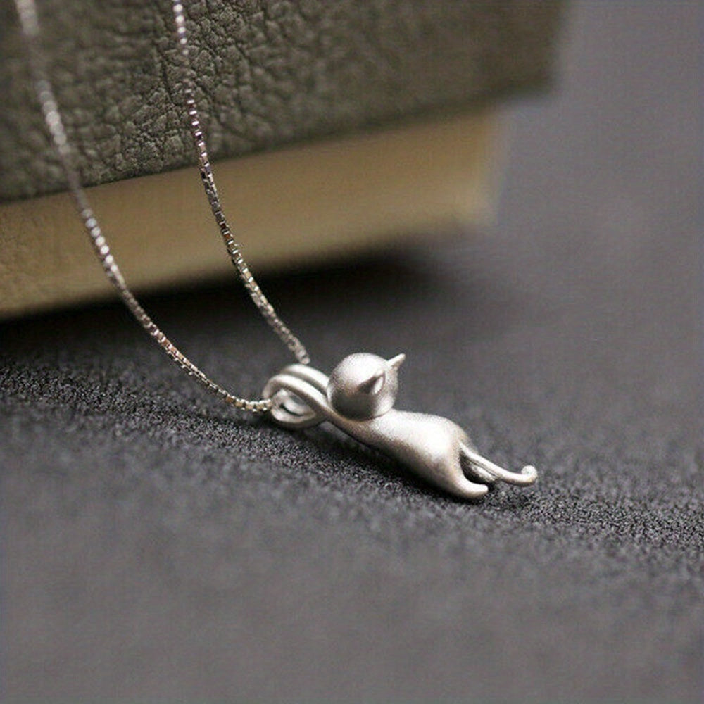 Cat Shape Pendant Necklace For Women Daily Casual Party Jewelry