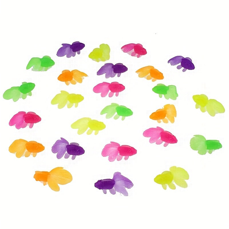 10pcs Colorful Goldfish Model Toy Gift Decoration
