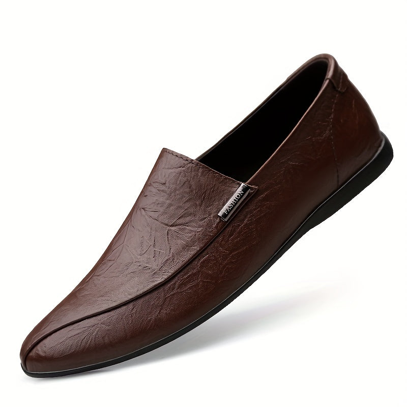 Men's Casual Slip On Loafer Shoes Pointed Toe Sneakers