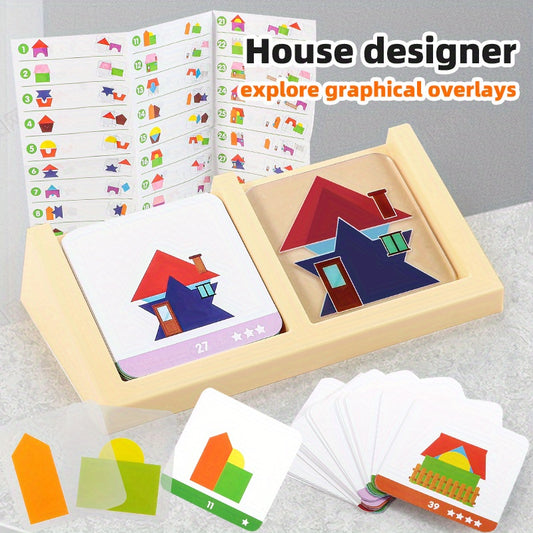 Geometric Space Thinking Training Table Game Toys