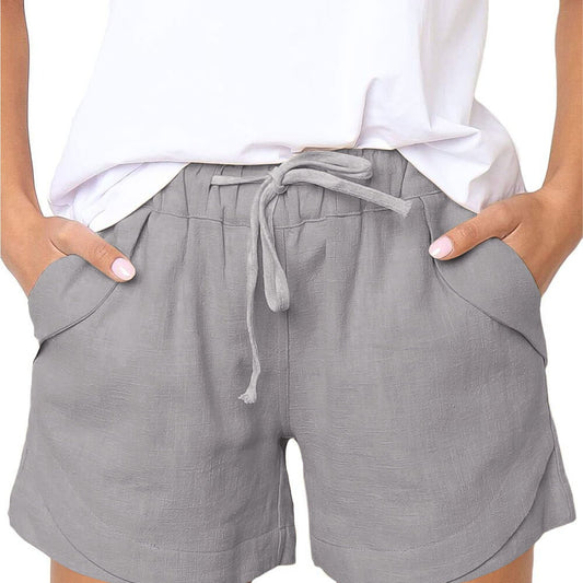 Women's Casual Loose Summer Elastic Waist Shorts