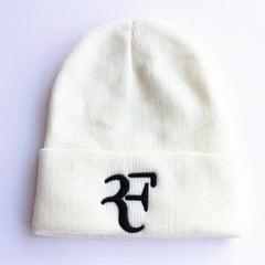 Fashionable Sport Windproof Knit Beanie Hat With 3d Solid Alphabet Embroidered