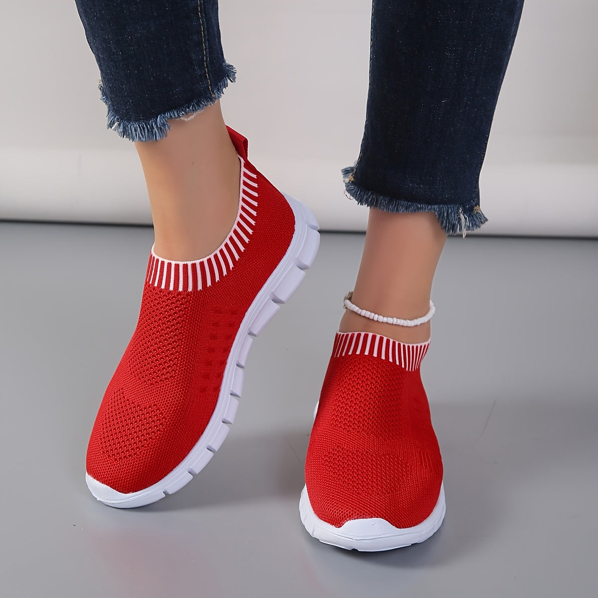 Women's Breathable Running Shoes Lightweight Comfortable Sport Shoes