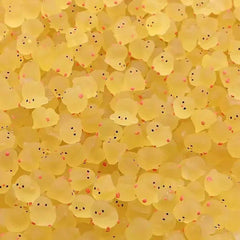 20pcs Yellow Fat Chicken Mini Figurines for Desk & Kindergarten Decor