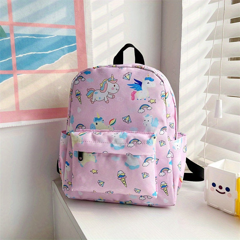 Small Dinosaur Pattern Backpack for Kids