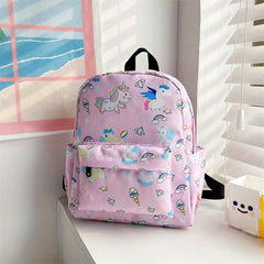 Small Dinosaur Pattern Backpack for Kids