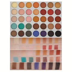 35 Shades Eyeshadow Palette Highly Pigmented Waterproof Makeup