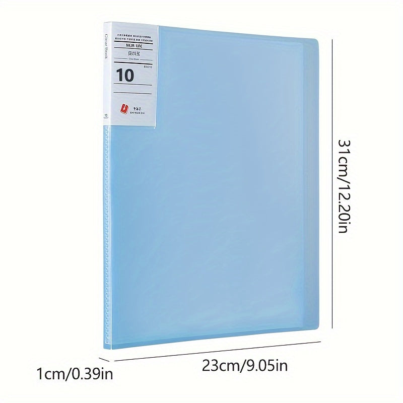 30pcs File Manager Document Organizer Exam Paper Storage Folder