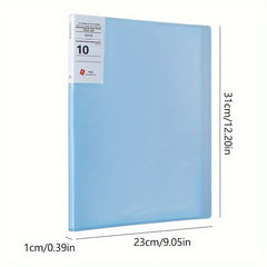 30pcs File Manager Document Organizer Exam Paper Storage Folder