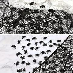 20-50 Pack Realistic Plastic Spiders for Halloween Parties and Prank Fun