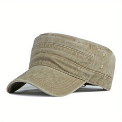 Casual Cotton Military Cap - Stay Stylish & Protected
