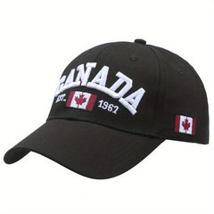 CANADA Embroidered Cotton Baseball Cap For Men Women Trucker Hat