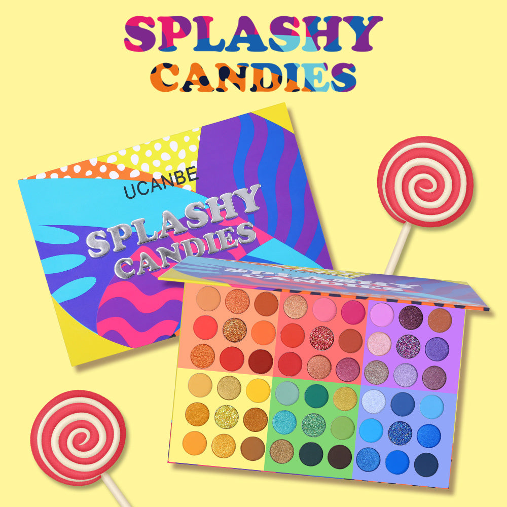 UCANBE Splashy Candies Eyeshadow Palette - 54 Shades