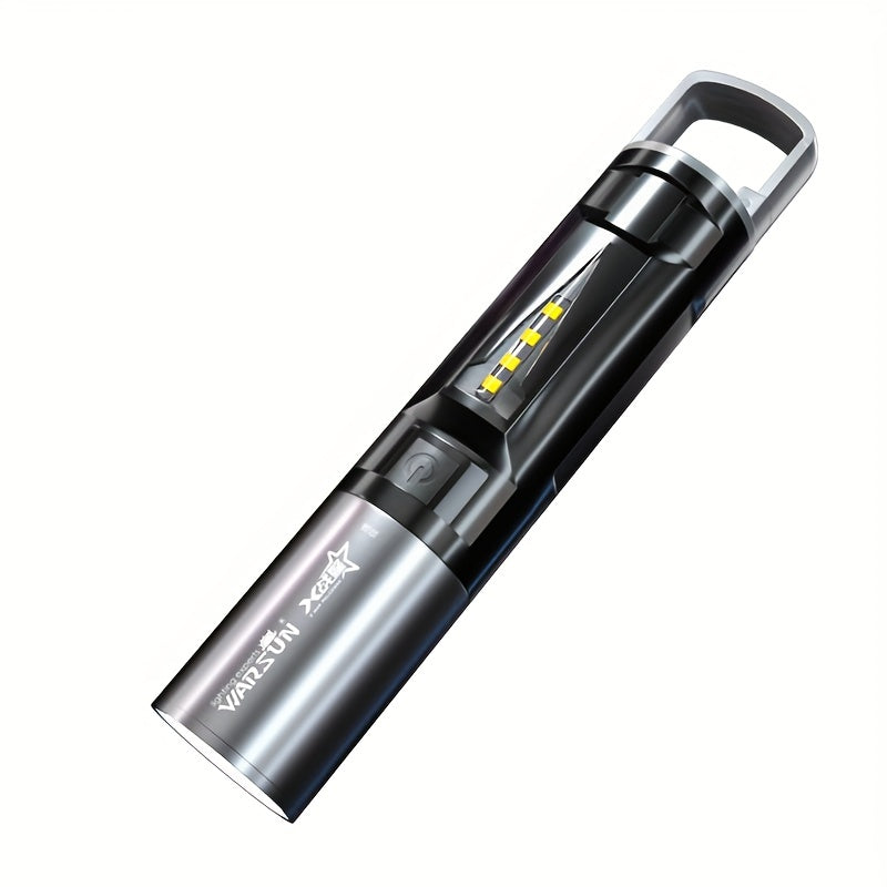 Portable LED Rechargeable Flashlight Camping Light Waterproof Torch